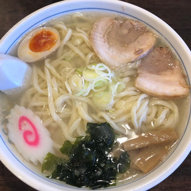 塩ラーメン【大盛】(手打ちらーめん麺之介)