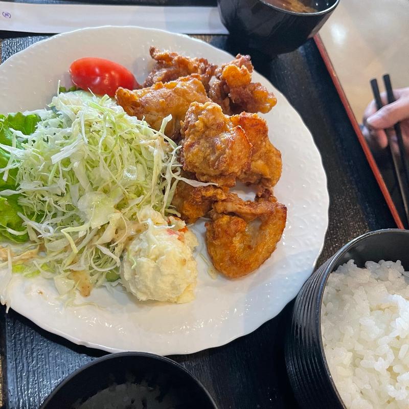 唐揚げ定食(エスポアール )