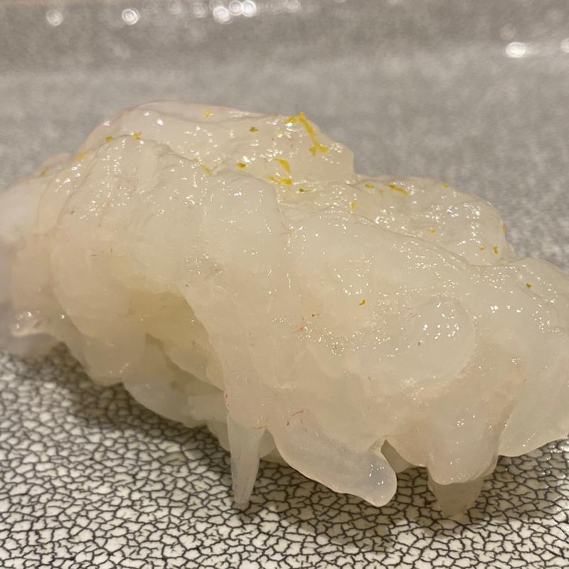 柚子香白えび(鮨スタンド三六五)