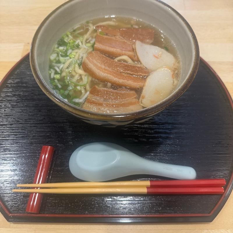 三枚肉そば(沖縄そばの店 浮島BASE)