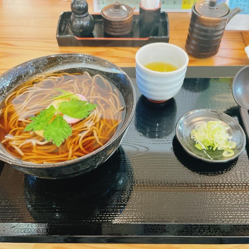 かけ蕎麦(蕎麦の里 伊吹)