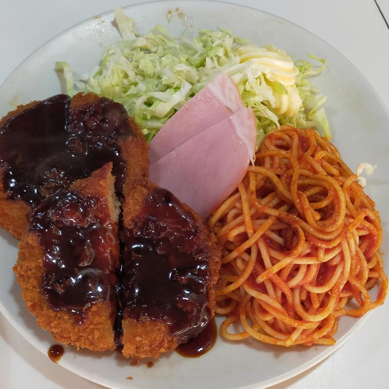 メンチコロッケ定食(エポック)