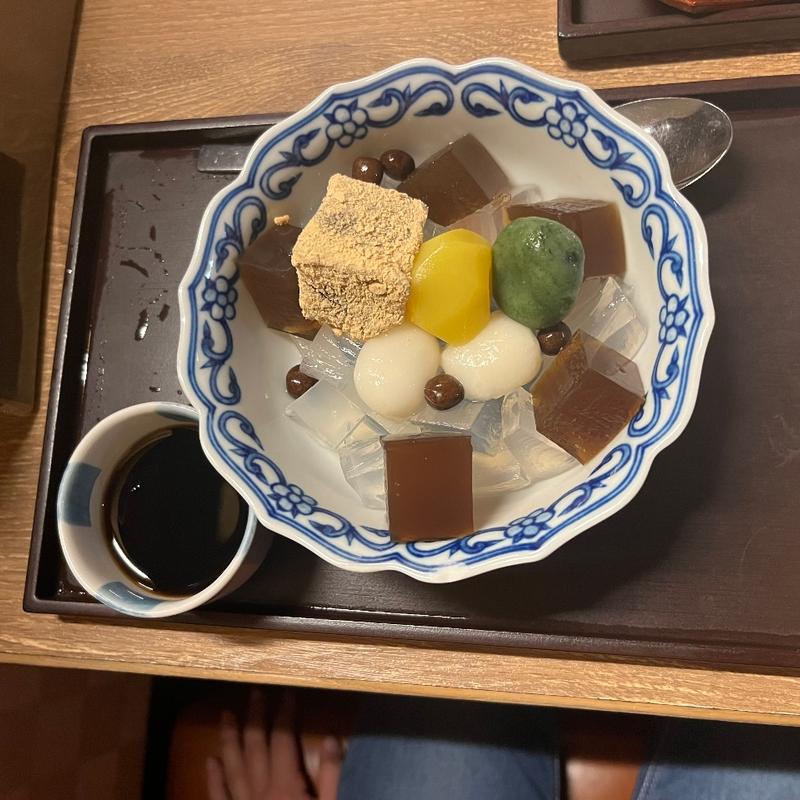 白玉みつ豆(梅園 河原町店)