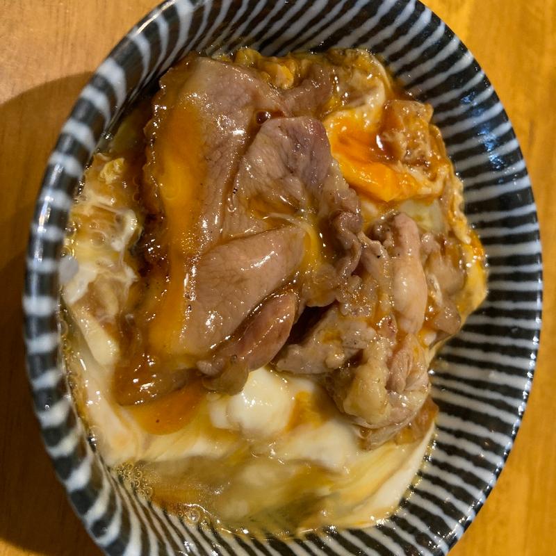 醤油ラーメンとミニ親子丼セット(炭火焼 MARU )