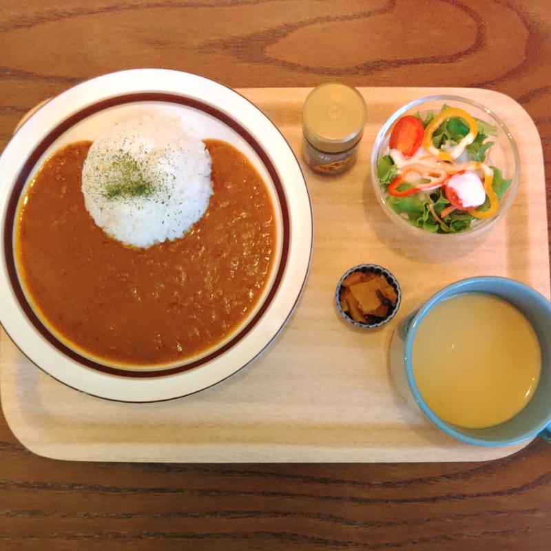 モーニングカレー(〜呑んで泊まれる宿〜 温泉ゲストハウス 湯kori)