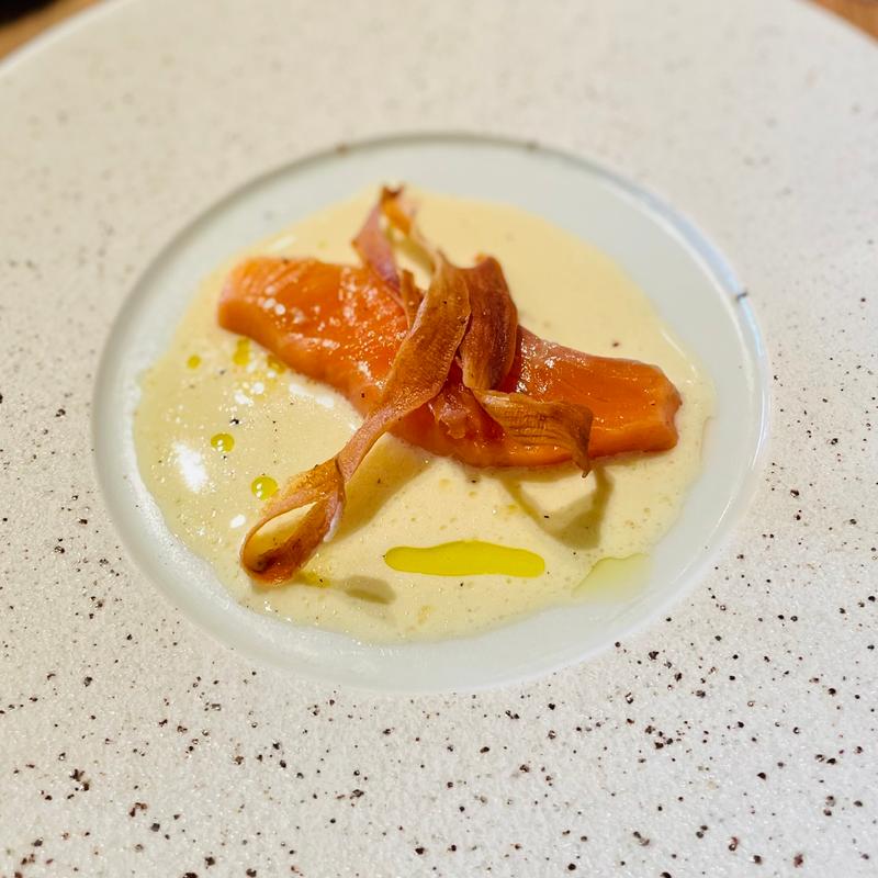 ランチショートコース　サーモンの瞬間スモークレア仕立て(Bistro flat)