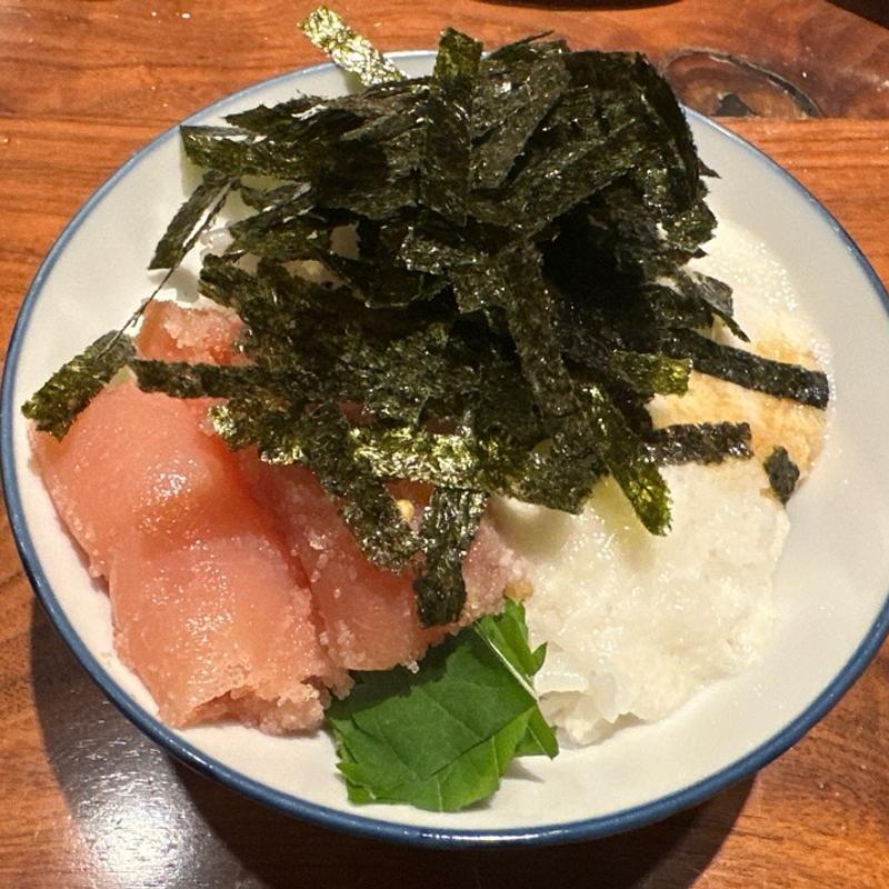 明太とろろ飯(もつ鍋一慶 JRJP博多ビル店 )