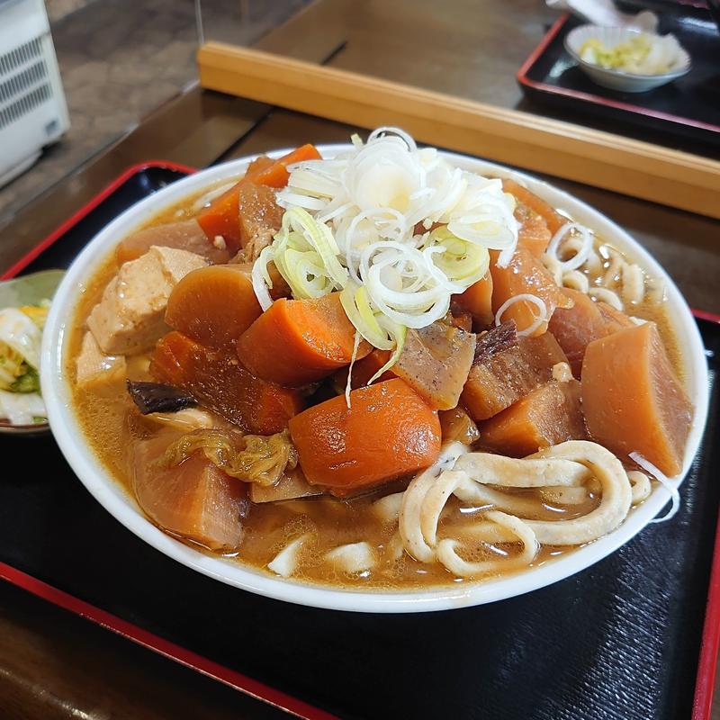 けんちんそば＋大盛り(一三庵 )