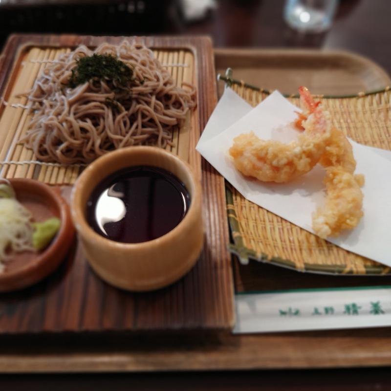 天ぷらそば(レストラン ミューズ)