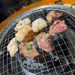 豚カシラ テッチャン塩(鶴橋ホルモン)