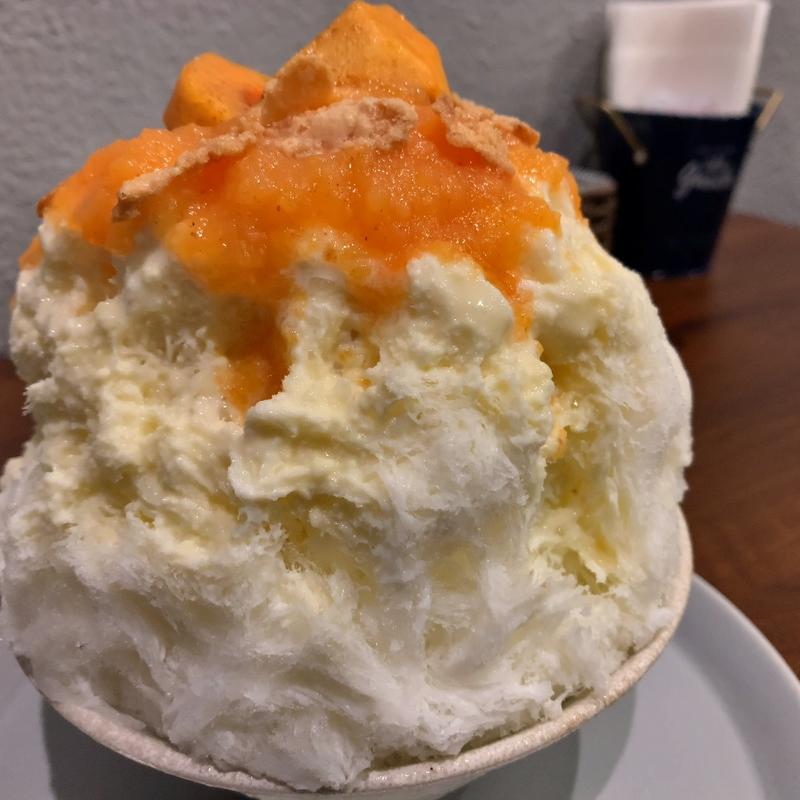 柿あんず(フレンチかき氷専門店「グラスラパン」)