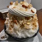 塩キャラメルミックスナッツ(フレンチかき氷専門店「グラスラパン」)