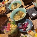 お野菜と海鮮の手毬寿司セット