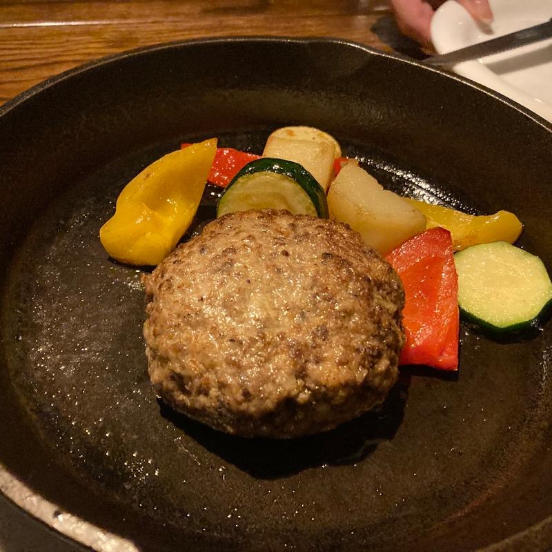 和牛ハンバーグ(中目黒グリル)