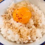 親鶏油の卵かけご飯(中華そば 親孝行)