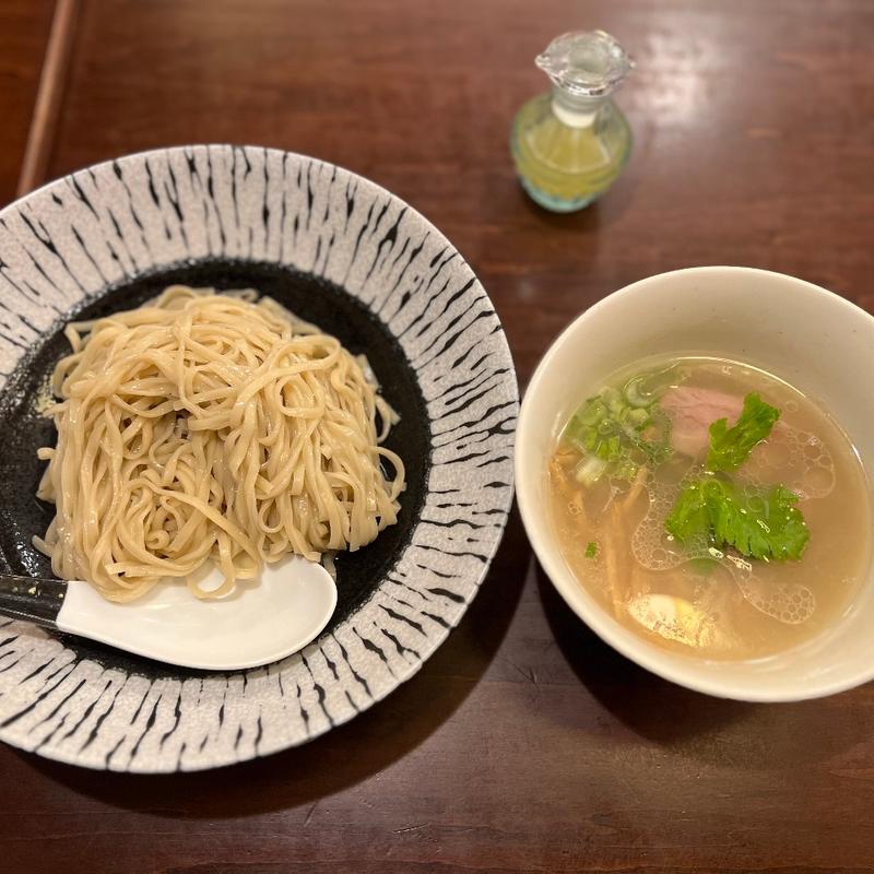 真鯛の塩つけ麺（昆布水）(武蔵ノ麦穂)