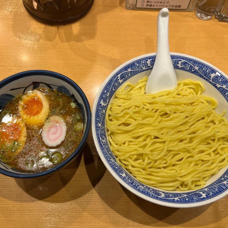 特製つけ麺大盛り(中華そば 青葉 南古谷店)