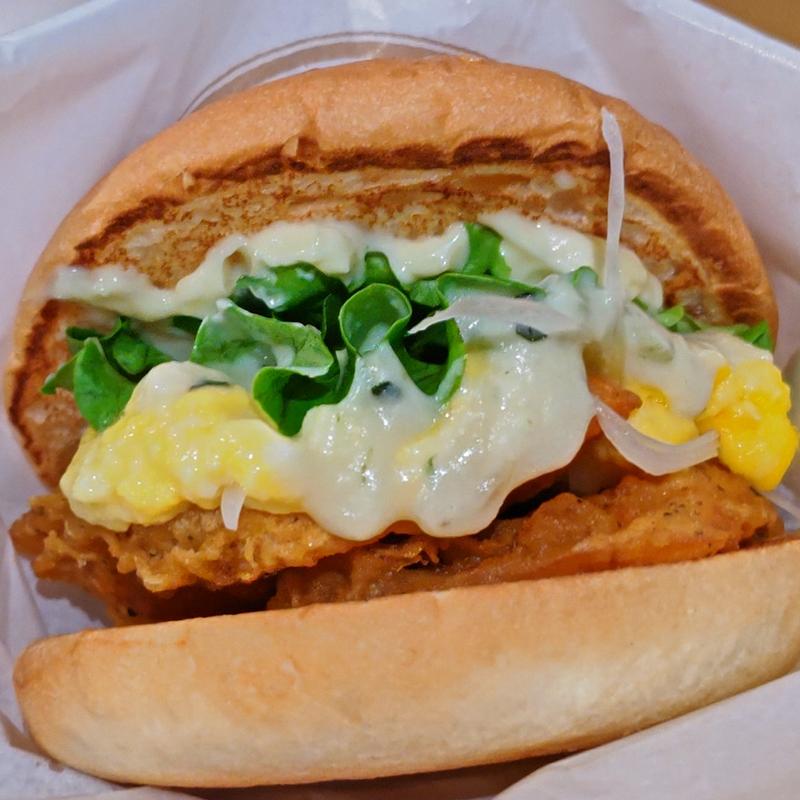 キングサーモンバーガー(フレッシュネスバーガー山下)