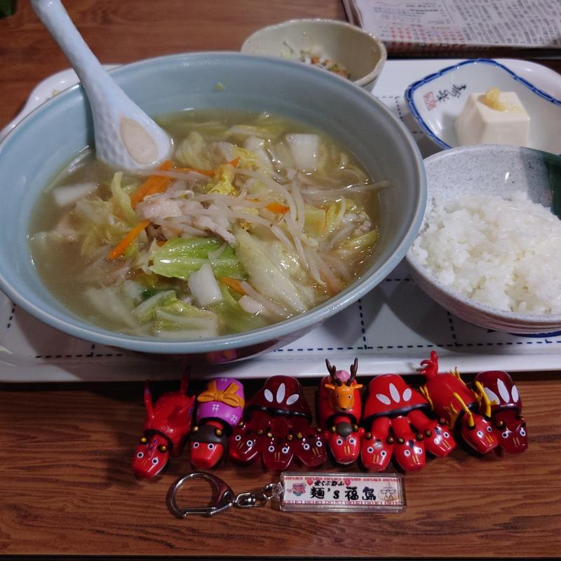 タンメン(たからや食堂)