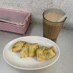 蛋餅加(起司)［卵ケーキ(チーズ追加)］(李記豆漿)
