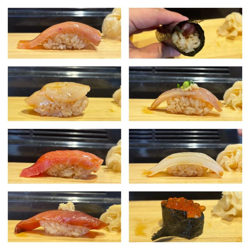 にぎり鮨10貫(鮨屋とんぼ 栄店)