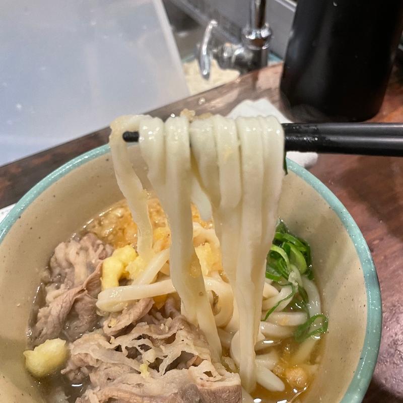 肉うどん（並盛）(おにやんま　五反田本店)