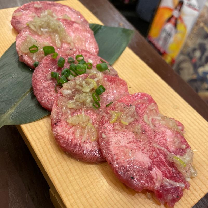 上タン塩(大衆ホルモン 肉力屋 大井町東口店)