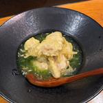 魚天ぷらアーサあんかけ(地酒と地産料理 なぎじ)
