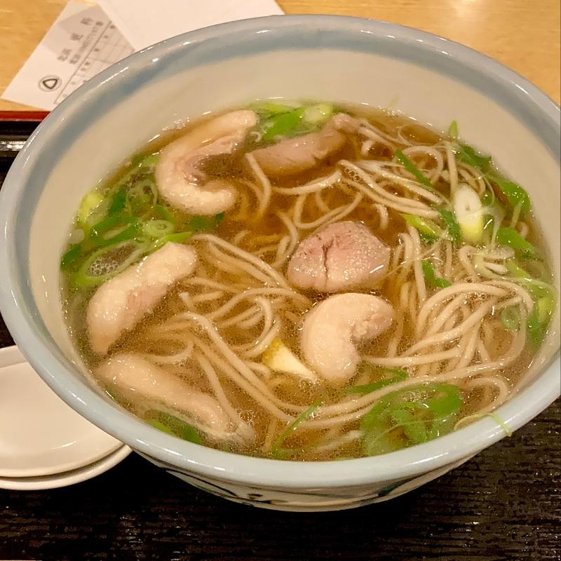 鴨なんば(そば処 北浜更科)