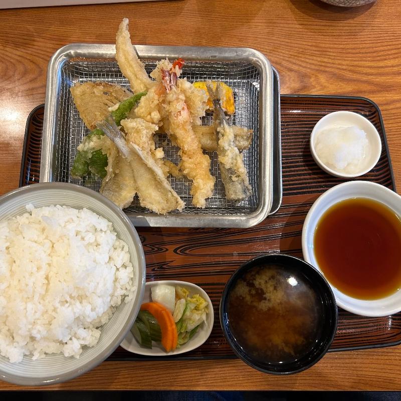 天ぷら定食(天ぷら天房)