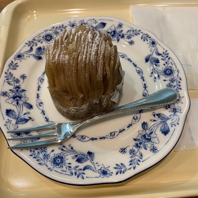 熊本県産和栗のモンブラン(ドトールコーヒーショップ名駅サンロード店)