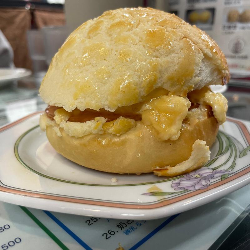 ハム＆タマゴ（ポーローパオサンド）(香港贊記茶餐廳飯田橋店(ホンコンチャンキチャチャンテン))