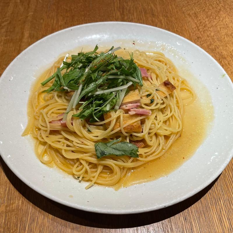 京風ペペロンチーノ(パスタモーレ 上野 （【旧店名】ノリータ）)