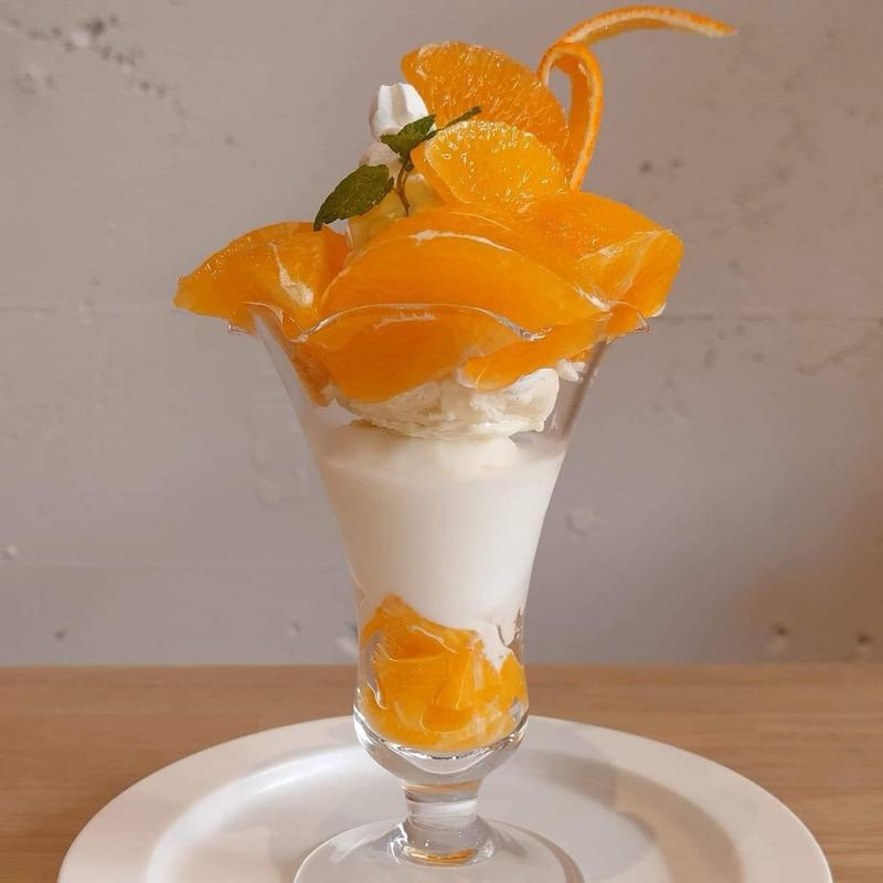愛媛県産紅まどんな柑橘パフェ(果実店 Fruitier(フルティエ))