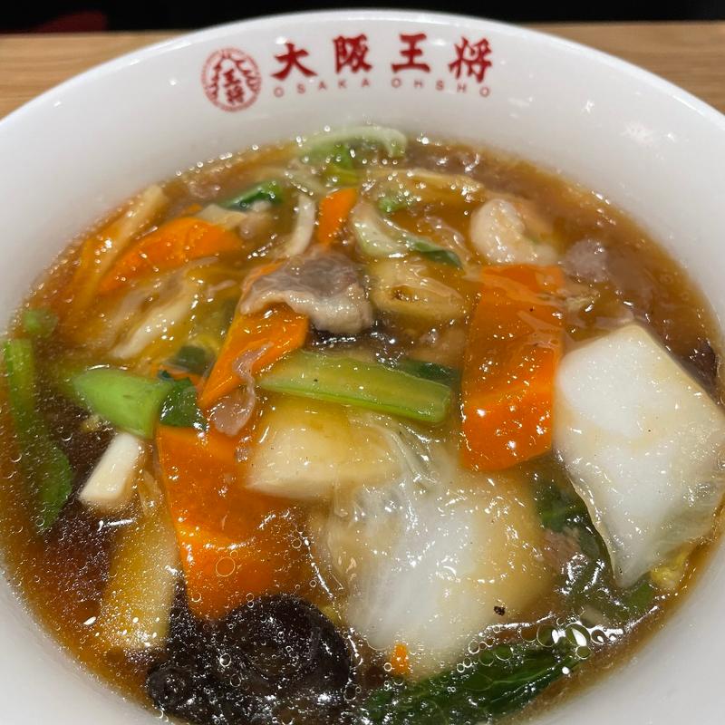 五目あんかけラーメン(大阪王将 ゆめタウン飯塚店)