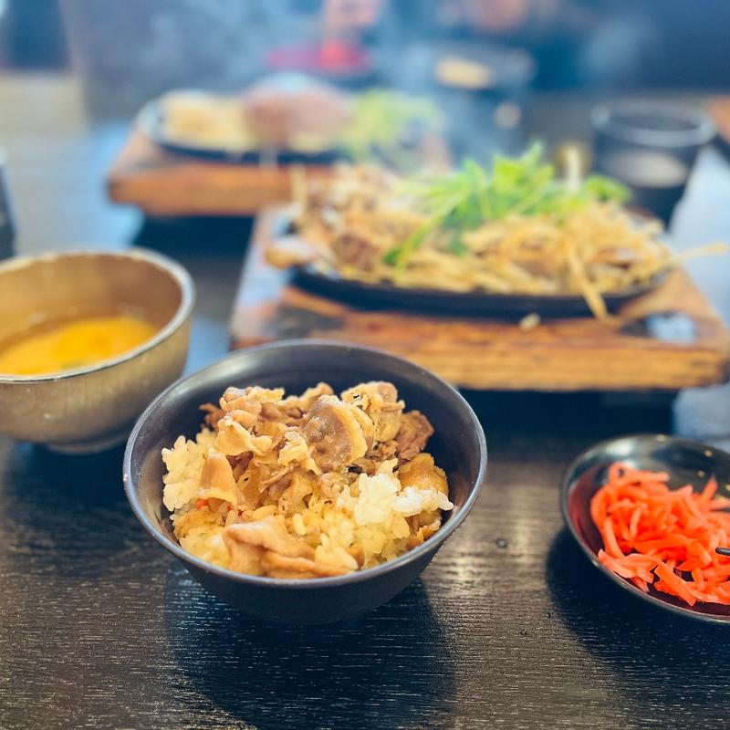 親鶏もも定食(青空食堂 筑紫野店)