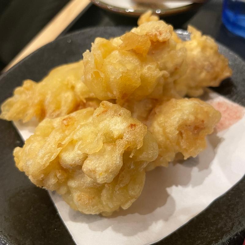 鶏天(山下本気うどん 神楽坂)