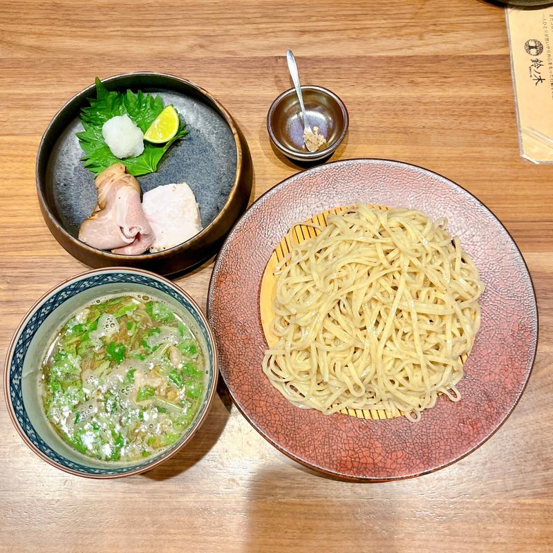 秋刀魚煮干つけ麺(自家製手もみ麺 鈴ノ木)
