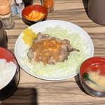 鶏のもも焼き定食
