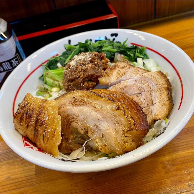 ミニピリ辛ジャージャー油そば(ちばから 郡山店)