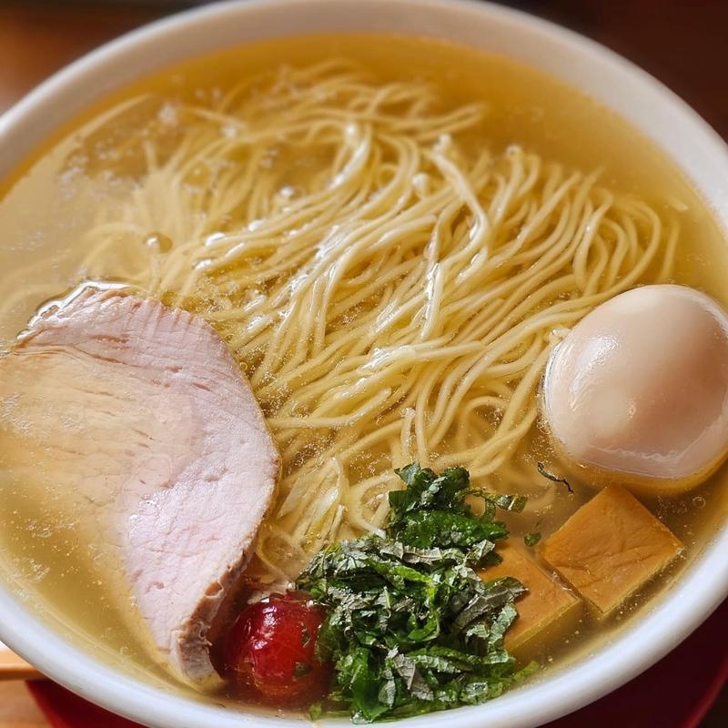 味付け玉子入り細麺しょうゆ 特盛(ラーメンハウス　ブレーンバスター)