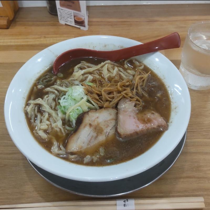 醤油ラーメン(麺や七彩)