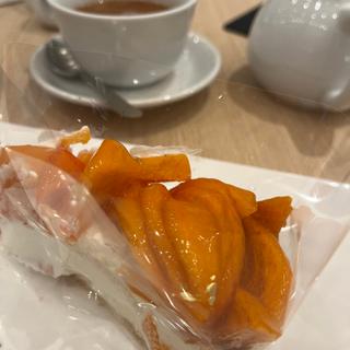柿のタルト(カフェコムサ 守口京阪店)