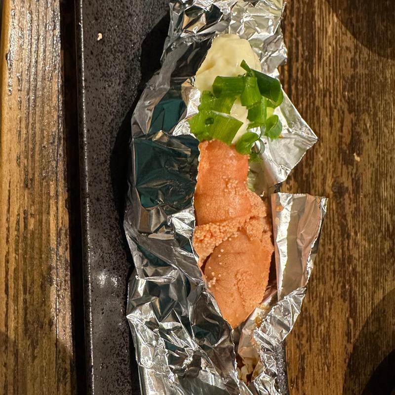 焼き明太子(食と酒 椿ノ原)