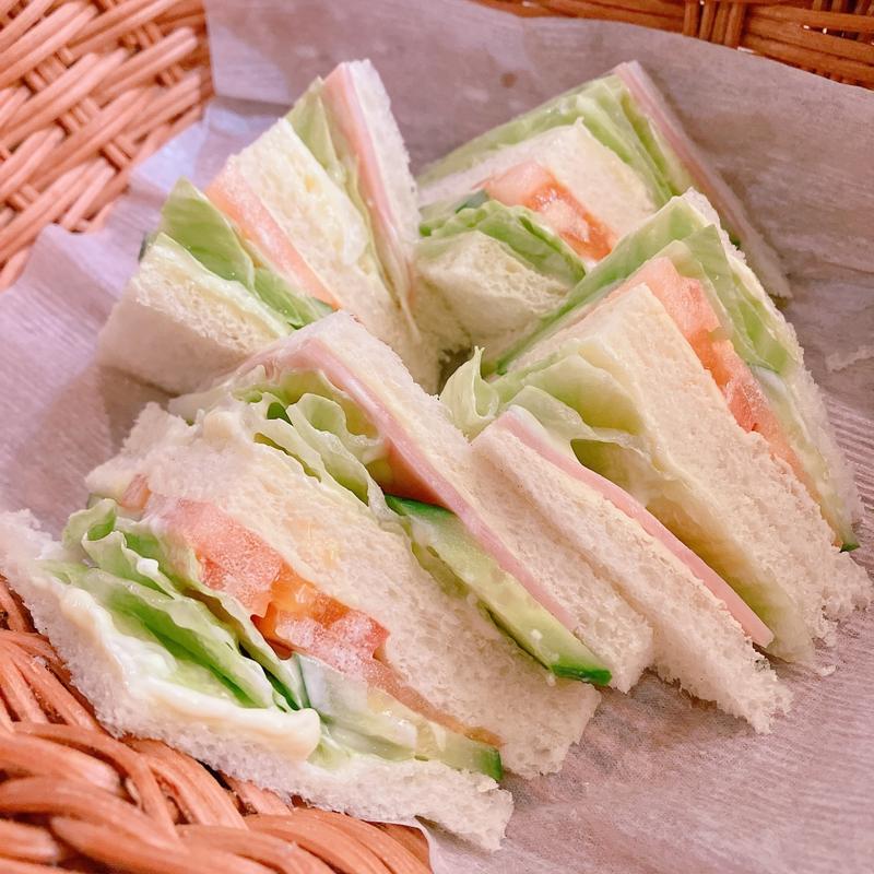 ミックスサンド(アロマ珈琲八重洲店)