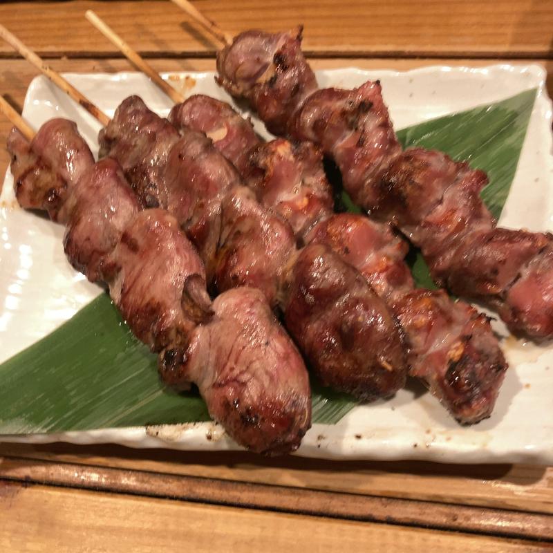 ハツ串(元祖北海魚串 がりや)