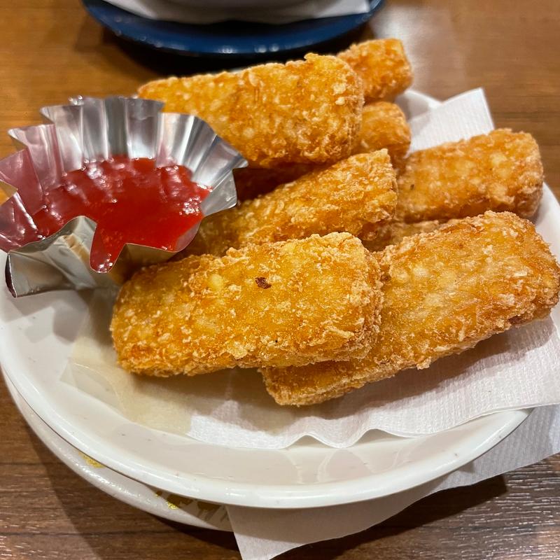 ハッシュドポテト(回転さかなや鮨　魚忠 今池店 （うおちゅう）)