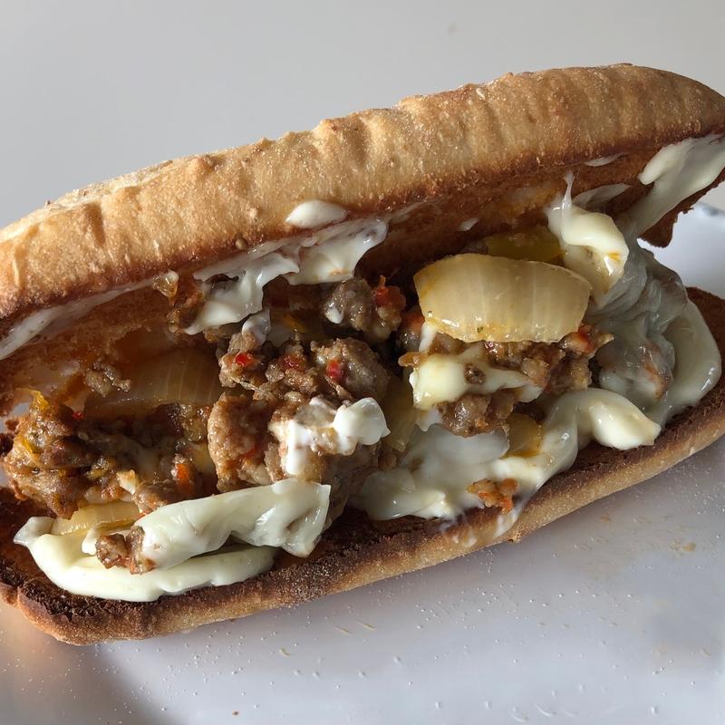 ホット イタリアン ソーセージ サンド(自宅)