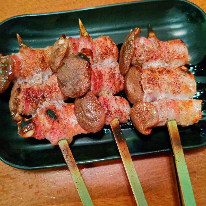 肉巻きエリンギ串(今村商店)