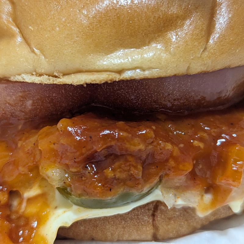 スパイシーモスチーズバーガー(モスバーガー 羽後本荘店 （MOS BURGER）)